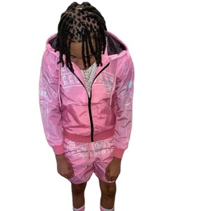 OEM Sets <strong>Bride</strong> Set Polyester Adults Shorts Custom Logo Clothing Sets 100% Cotton for Men for Unisex Summer Digital Print 50pcs - Product Image 2