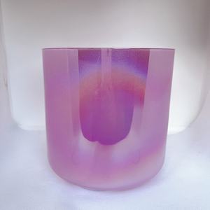 Gran Oferta: Cuencos Cantores de Cristal Transparente de 5 Pulgadas, Coloridos, Feng Shui, Luz Cósmica, 432Hz/440Hz, para Meditación y Equilibrio Energético - Product Image 3