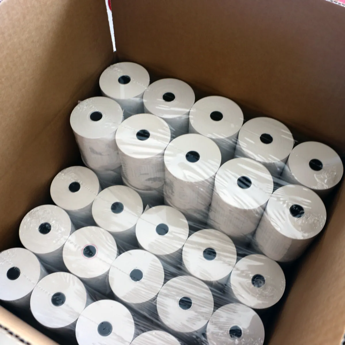 Cheap price thermal paper roll 80x80 factory direct sale cash register paper thermal paper receipt rolls