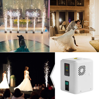 Machine à étincelles froides blanches pour événements de lutte, 350W, certifiée CE, mini fontaine d'étincelles froides pour mariage, fête, camping, club, DJ