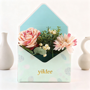 Boîtes cadeaux personnalisées avec logo floral, <span class=keywords><strong>roses</strong></span>, emballage pour fleurs, boîtes pour fleuristes - Product Image 3