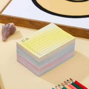 Bloc de Notas Adhesivas X418 con Degradado de Color, Lista de Tareas, Notas Adhesivas Pequeñas para Oficina, Hogar, Escuela y Reuniones - Product Image 3