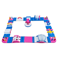 Sécurité extérieure pour équipement de parc aquatique pour adultes et enfants Installation gonflable d'amusement aquatique pour terrains de jeux