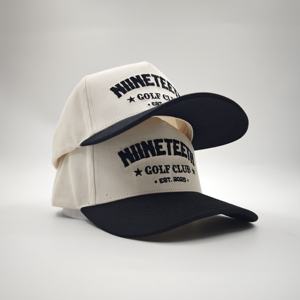 Gorra de Béisbol Personalizada de 5 Paneles con Bordado de Puntos y Patrones Dobby, Marco Ajustable, Gorra Deportiva de Sarga de Algodón Personalizable - Product Image 6