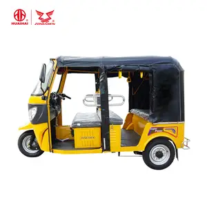 New Model Gasoline Three Row Bajaj 3 Wheels Motorcycle Tricycle