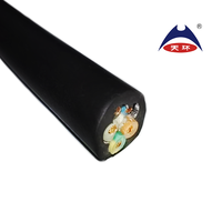 Câble en cuivre et caoutchouc CE CPR LVD H07RN-F, simple ou multi-brins, 5G1.5mm2/5G2.5mm2, pour installations et équipements mobiles