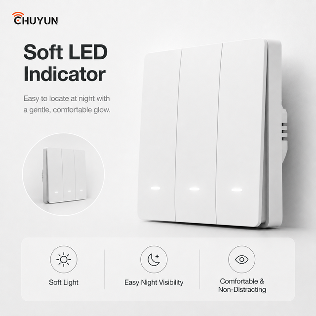 Smart Life/Tuya 2/3 Way ZigBee or Wifi Smart Wall Light Switch with Neutral Wire or No Neutral Wire Wiring No Capacitor Needed