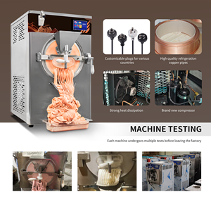 Machine à fabriquer des glaces artisanales au gelato 20L/H / Machine à snack portable Acai / Machine à congeler les glaces dures en lots - Product Image 2