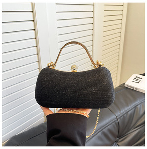 Bolso de hombro/cruzado pequeño con cadena para mujer, estilo dulce y elegante, con cierre de broche, novedad 2026, superventas, popular - Product Image 1
