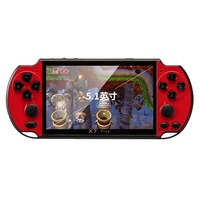 Console de jeu portable rétro X7plus, 1000 jeux, écran HD 5,1 pouces, double joystick, PSP, vidéo, cadeaux, lecteur de jeux X7, 8 Go