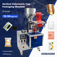 Système d'emballage volumétrique automatique pour sachets, sachets oreillers et petits sachets, pour sucre, sel, café en grains et granulés, pour l'hôtellerie