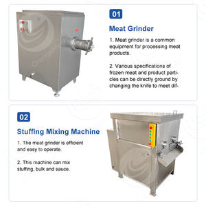 Máquina para hacer salchichas neumática Industrial ORME, máquina para hacer salchichas de carne, embutidor de salchichas de pollo, precio de línea de producción - Product Image 3