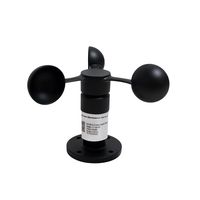 Anémomètre mécanique de type 3 coupelles RIKA RK100-01G pour la surveillance météorologique industrielle, capteur de vitesse du vent