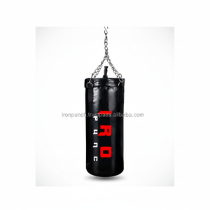 Logotipo personalizado ShockWave Deportes Seguridad Bolsas pesadas Material plástico de cuero duradero con espuma y ayudas de agua para boxeo y artes marciales - Product Image 1