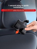 Support de téléphone pour voiture Tesla Model Y pour tablette iPad, accessoire pour siège arrière avec matériau ABS et stabilisation d'image 3