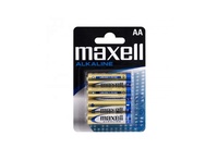 Piles AA Alcalines LR6 Blister de 4 Piles Primaires 1,5V