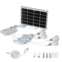 Éclairage solaire de jardin miniature Boyid Green Energy Smart, extérieur/intérieur, IP65, étanche, LED monocristalline 12W 6000K, lumière du jour, 4 ampoules
