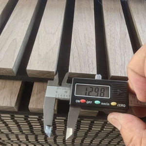 Panneau mural de bande de panneau acoustique gris clair de 2400*600 MM - Product Image 5