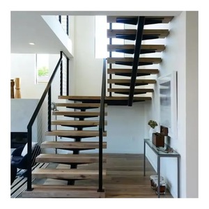 Modelos <span class=keywords><strong>de</strong></span> <span class=keywords><strong>Escaleras</strong></span> <span class=keywords><strong>de</strong></span> Acero y <span class=keywords><strong>Madera</strong></span> Sólida, <span class=keywords><strong>Escaleras</strong></span> Interiores <span class=keywords><strong>de</strong></span> Acero con Monostringal <span class=keywords><strong>para</strong></span> <span class=keywords><strong>Segundo</strong></span> <span class=keywords><strong>Piso</strong></span> - Product Image 3