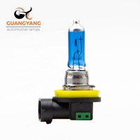 Phare de voiture H11, lampe halogène 12V 55W, couleur bleue, homologué DOT CE, blanc froid