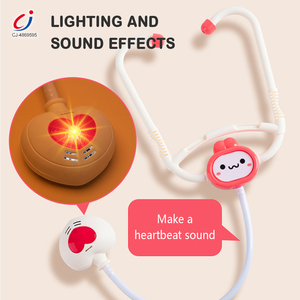 चेंगजी डॉक्टर किट रोल प्ले उपकरण कार्टून पशु थीम बच्चों के लिए चिकित्सा खिलौने खेलते हैं - Product Image 2