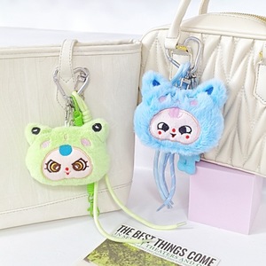 Hot Selling Plush Light Keychain Cartoon Fashion Design Durable 3D Shape Portable Keychain for Back to School Birthday Gifts
