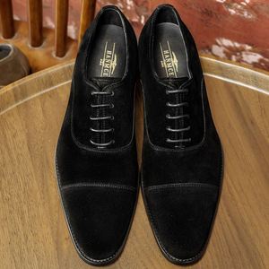 Zapatos de Cuero de Alta Calidad para Hombre, Estilo Británico, Mocasines Hechos a Mano con Cuero Genuino, Transpirables y Cómodos - Product Image 4