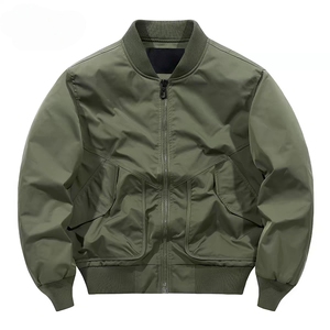 Chaqueta de Piloto Estilo Aviador Personalizada de Poliéster, Algodón y Satén, Fabricante de Chaquetas Bomber - Product Image 2