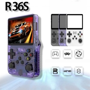 New r36s 3.5-inch <span class=keywords><strong>Retro</strong></span> cầm tay trò chơi giao diện điều khiển được trang bị Linux 64GB lưu trữ Hỗ trợ PSP N64 - Product Image 4