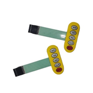 Thông minh thiết bị điện tử tùy chỉnh 1x5 ma trận mảng 5 Key Silicone PVC Pet màng chuyển 5 mũi tên bàn phím Bàn phím menu tự động với LED - Product Image 5