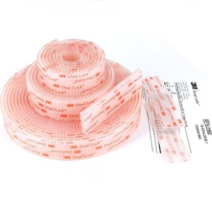 Autenticidad para 3M Dual Lock SJ3560, sujetador transparente resellable, cinta autoadhesiva de nailon activada por agua para sujetador de Velcro 3M - Product Image 1