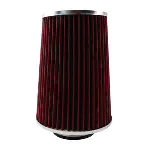 Filtro de Aire Universal de 76 mm, Rojo, de Algodón, Alto Flujo, para Mejora de Admisión Automotriz - Product Image 1