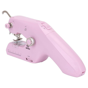 Máquina <span class=keywords><strong>de</strong></span> Coser Portátil Compacta <span class=keywords><strong>de</strong></span> Plástico, Máquina <span class=keywords><strong>de</strong></span> Coser Eléctrica Mini para el Hogar con Función <span class=keywords><strong>de</strong></span> Enrollado Integrada para Tela - Product Image 3