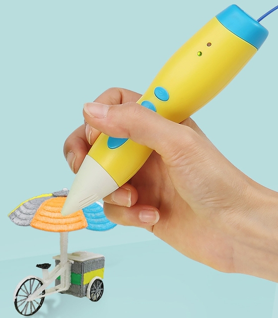 OKYN-Y2247 Low Temperature 3D Pen for Kids with PCL Filament 3D Printing Pen Set