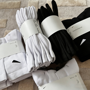 Yüksek Kaliteli 6 Çift Uzun Tüp Kalınlaştırılmış Havlu Tabanlı Pamuklu Çorap Basketbol Koşu ve Günlük Kullanım Rahat Unisex Spor Çorapları - Product Image 3