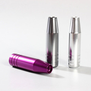 หัวเกียร์รถยนต์อลูมิเนียมอัลลอยด์ 13 ซม. น้ำหนักเบา สีม่วง สีเงิน ไทเทเนียม - Product Image 2