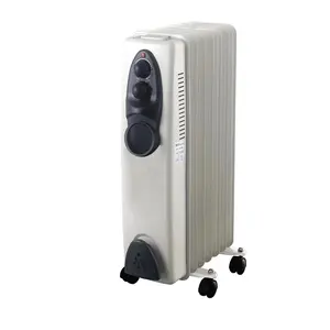 Household 7 Fins 385*170*665cm 1500w Reliability Electric Filled Radiator Oil Heaters