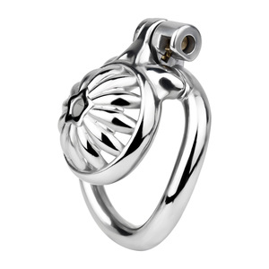 New Sunflower Short Cage Edelstahl Keuschheit gürtel für Männer mit Harnröhre katheter 4 Größe Cockring Penis rückhalt ung - Product Image 3