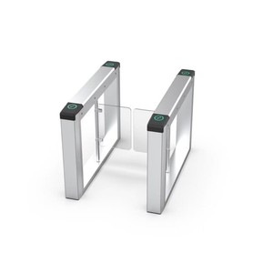 304 스테인리스 스틸 패스트 레인 출입 통제 RFID 보안 카운터 스윙 턴스타일 게이트 - Product Image 5