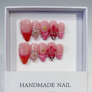 Fournisseur d'ongles personnalisés avec autocollants pour ongles, faux ongles à marque privée de différentes tailles pour ongles artificiels - Product Image 5