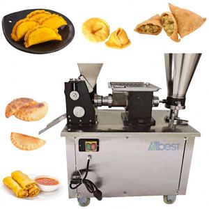 Ideas de negocios Planta de fabricación Dumpling Samosa Spring Roll Making Machines con Core Motor Dough Maker para productos de granos - Product Image 1
