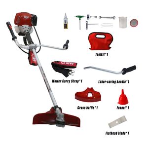 Desbrozadora de gasolina de 4 tiempos potente para uso agrícola, herramienta de jardín de alta resistencia para eliminación de maleza, 33cc, venta al por mayor - Product Image 4