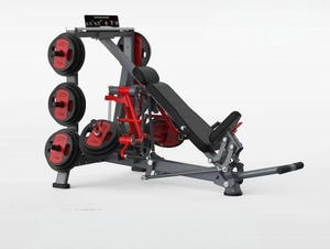 MET5-01 SUPER HORIZONTAL MULTI PRESS Série Metta5 MBH Équipement de musculation haut de gamme à charge libre - Product Image 4
