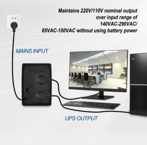 12V <span class=keywords><strong>UPS</strong></span> 전원 공급 장치 1000VA 500W 무정전 전원 공급 장치 <span class=keywords><strong>UPS</strong></span> 배터리 가정용 백업 - Product Image 6