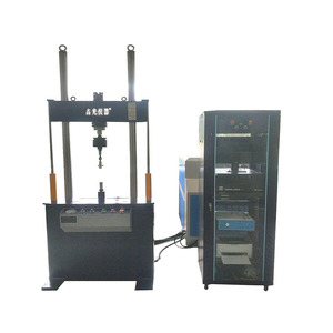 La máquina de prueba universal hidráulica para fatiga mide las propiedades físicas de materiales y productos con 1 año de garantía - Product Image 1