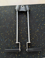 Nouveautés Poignée de traction en alliage d'aluminium à 3 trous, rotation libre à 360° °   Accessoires de gym