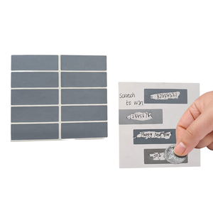 Etiquetas Adhesivas <span class=keywords><strong>de</strong></span> Plástico Multitamaño <span class=keywords><strong>de</strong></span> Alta Calidad, Etiquetas Plateadas <span class=keywords><strong>para</strong></span> Rascar, Etiquetas en Blanco <span class=keywords><strong>para</strong></span> Códigos Secretos, <span class=keywords><strong>para</strong></span> el Hogar, Juegos, Bodas - Product Image 1
