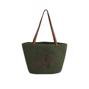 Borsa Tote in Corda PU Intrecciata a Mano con Due Manici, Chiusura Aperta, Grande Capacità, Versatile, Stile <span class=keywords><strong>Trendy</strong></span> Transfrontaliero per Donne - Product Image 5
