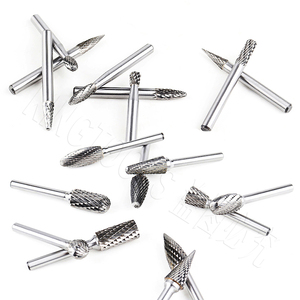 Fraise rotative en carbure de tungstène OEM, 6 mm/1/4 po, à double coupe, surface polie, pour débavurage de métaux, vente directe usine, prête à l'emploi (<span class=keywords><strong>RTS</strong></span>) - Product Image 5
