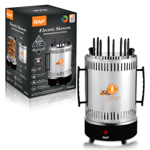 Gril Barbecue Électrique <span class=keywords><strong>Vertical</strong></span> Rotatif Automatique Sans Fumée 360 Degrés à 8 Broches - Product Image 6